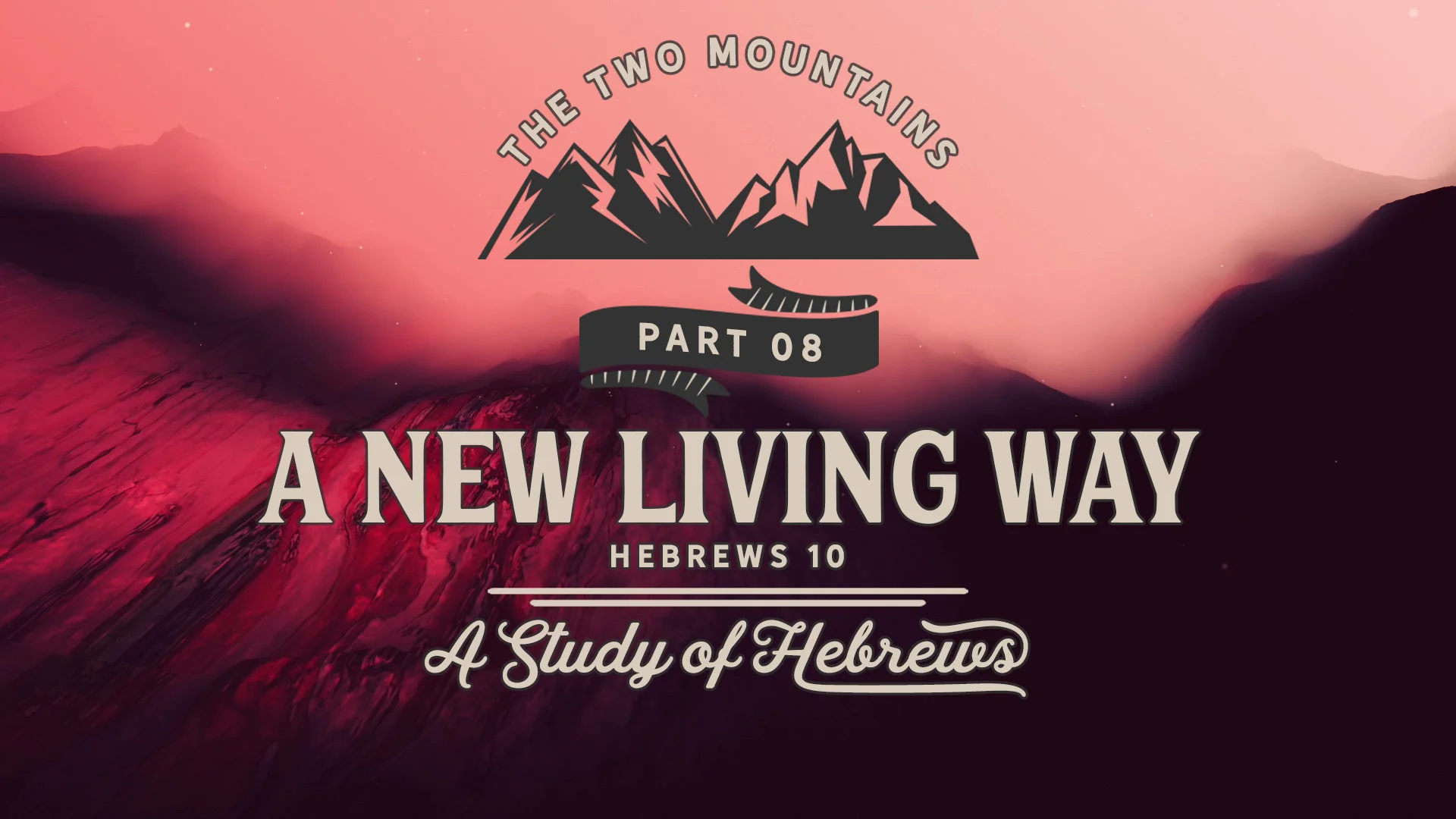 A New Living Way
