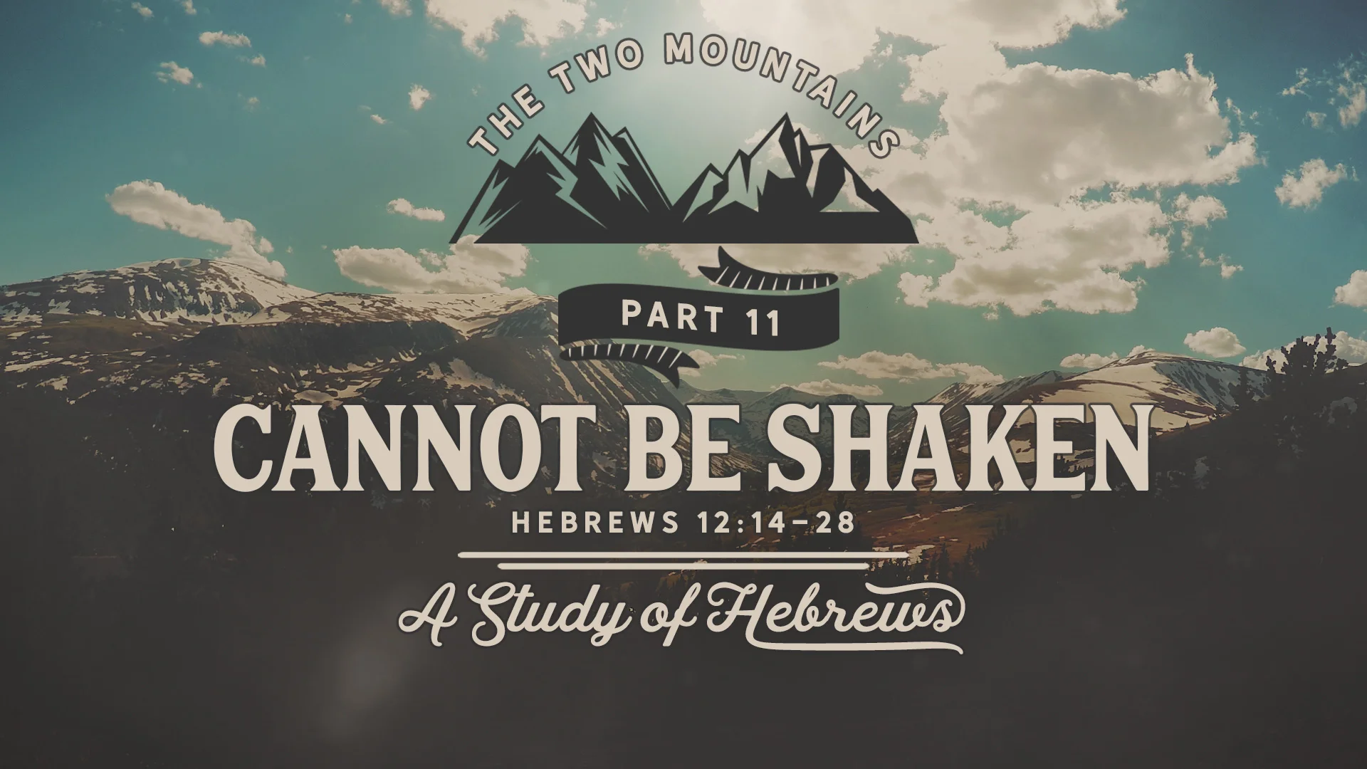 Cannot Be Shaken