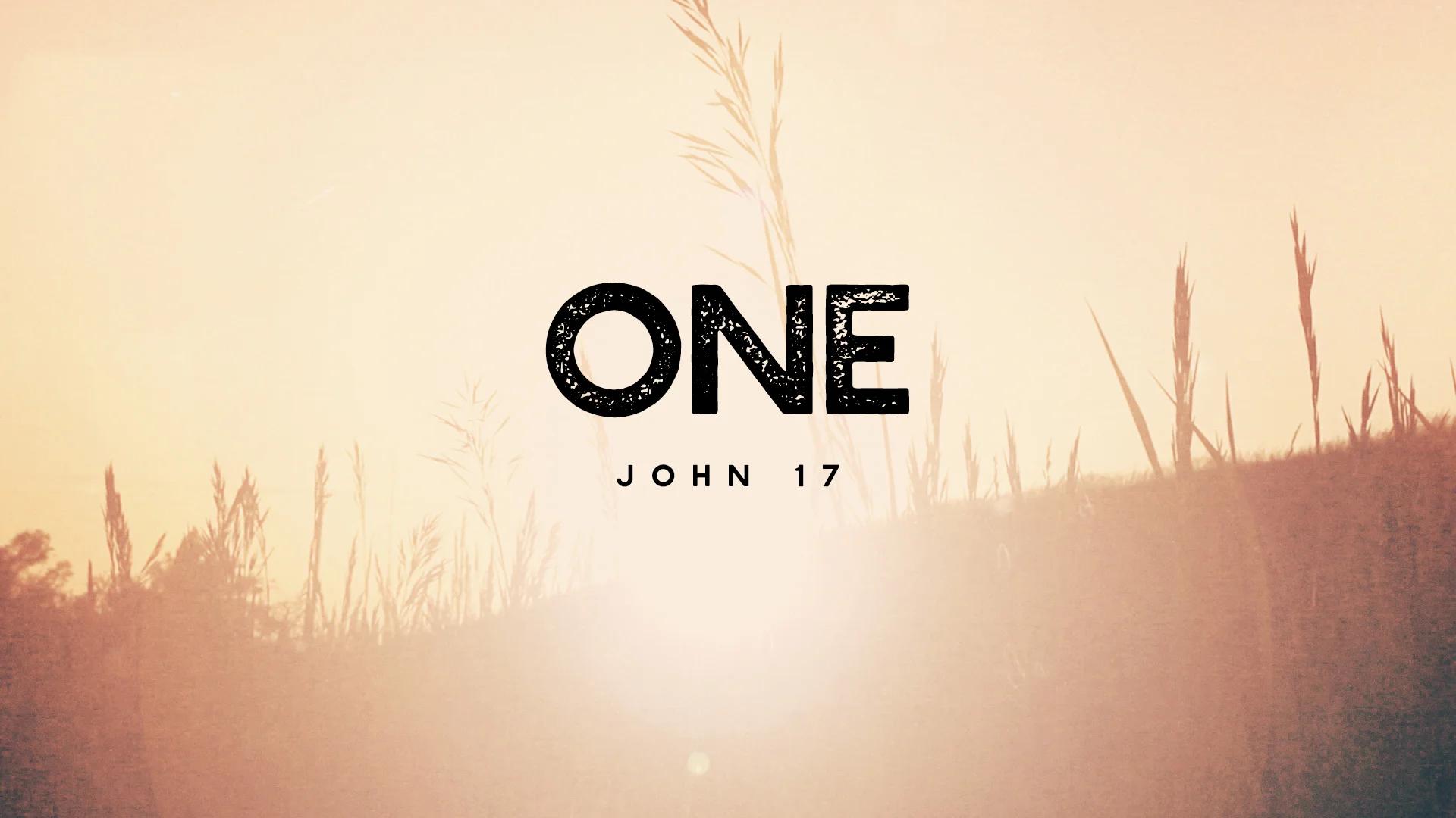 One