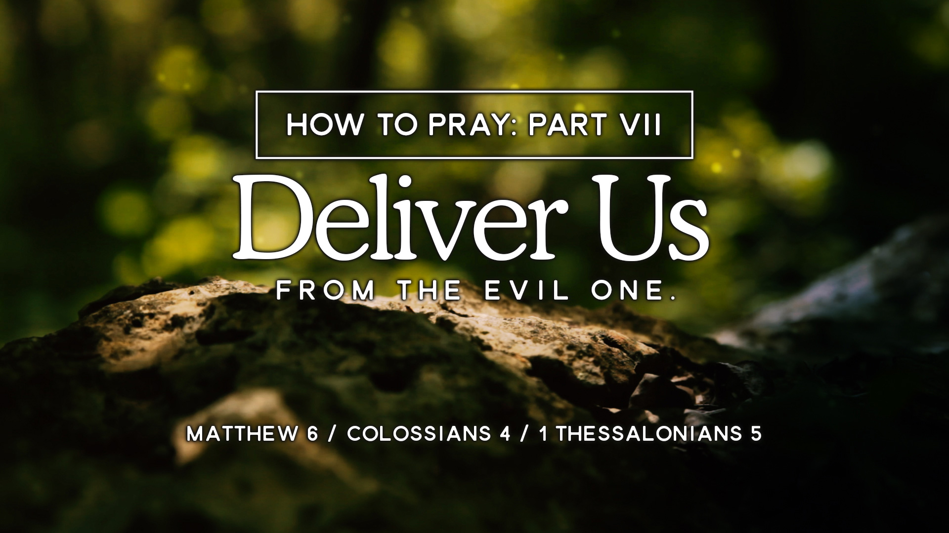 Deliver Us
