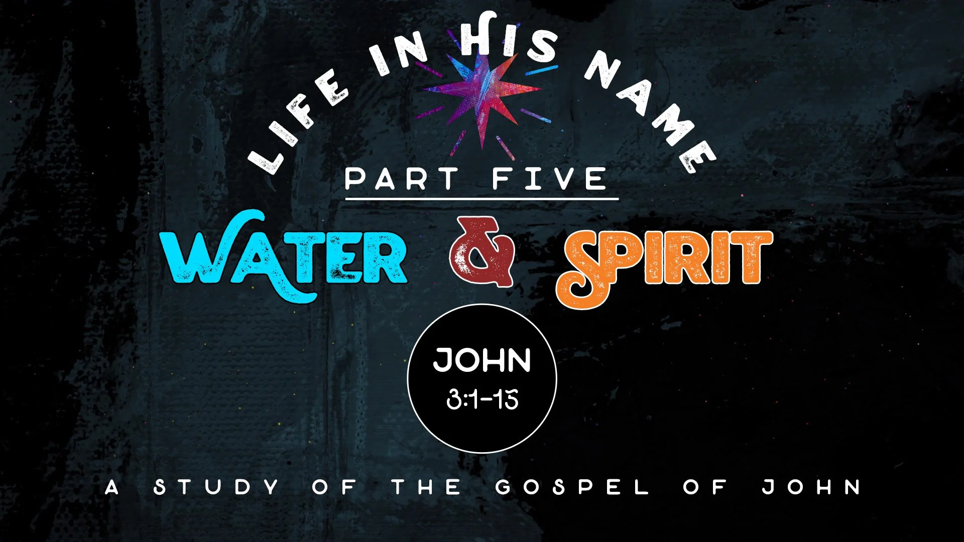 Water &amp; Spirit
