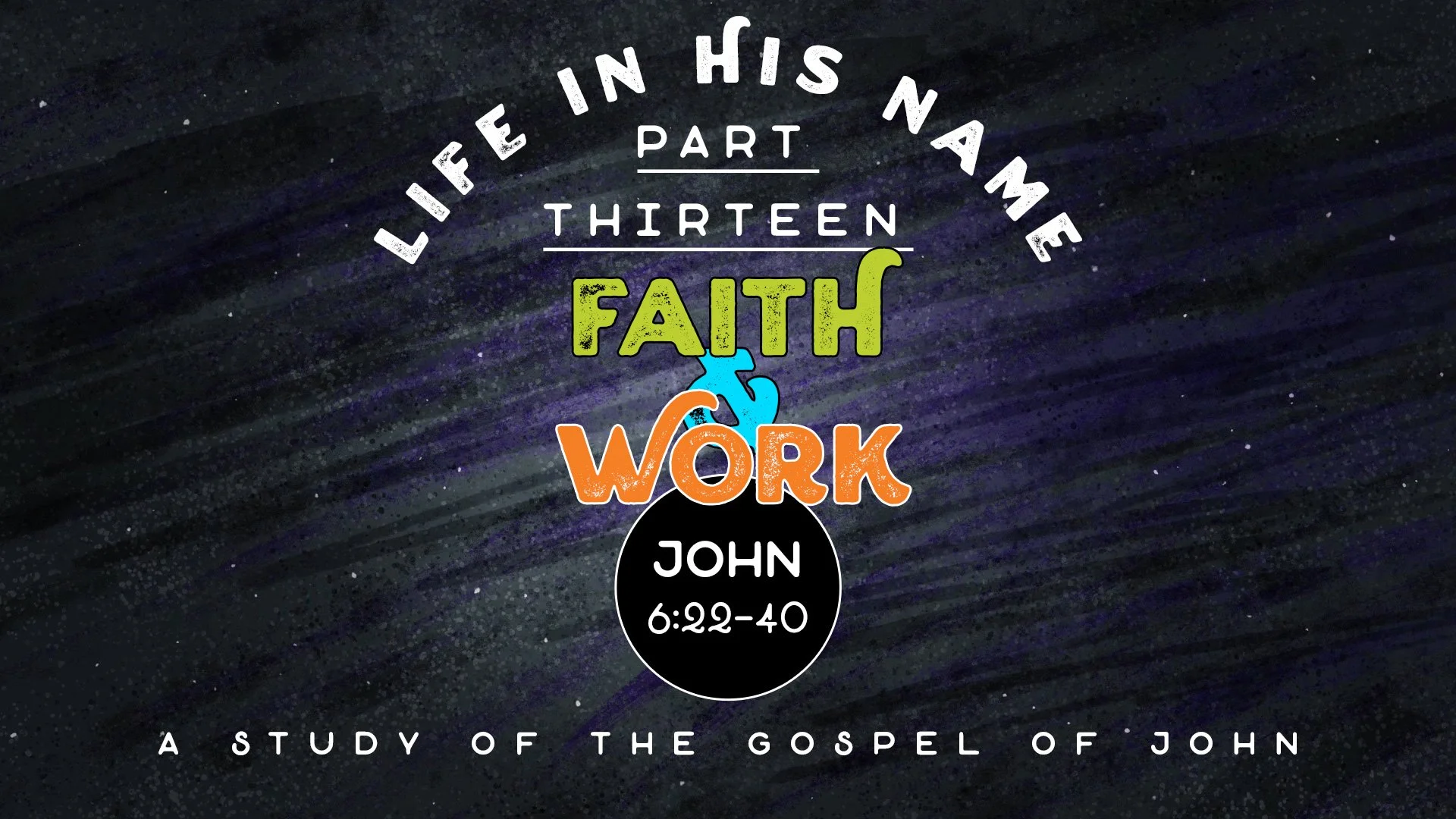 Faith &amp; Work