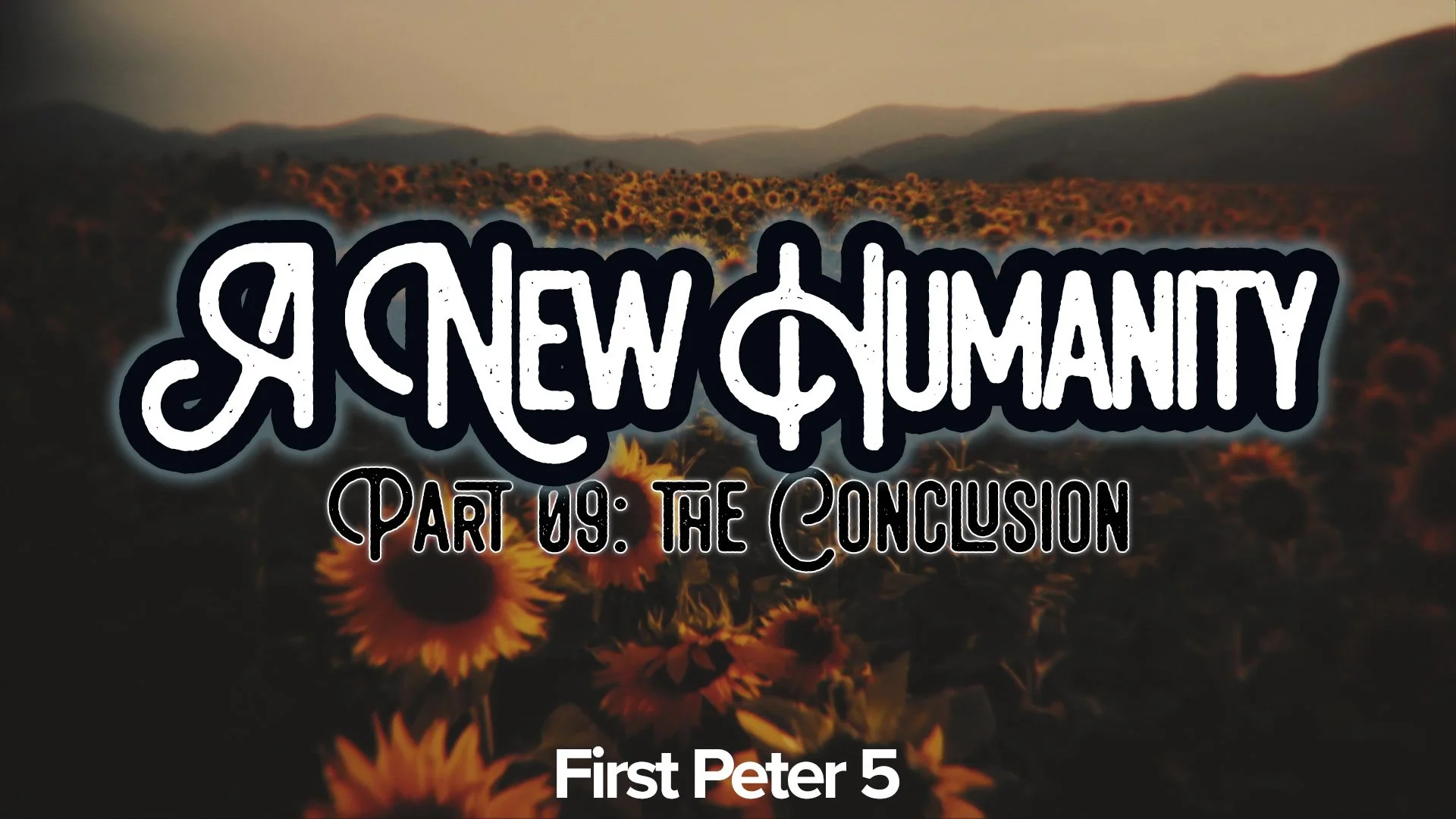 A New Humanity