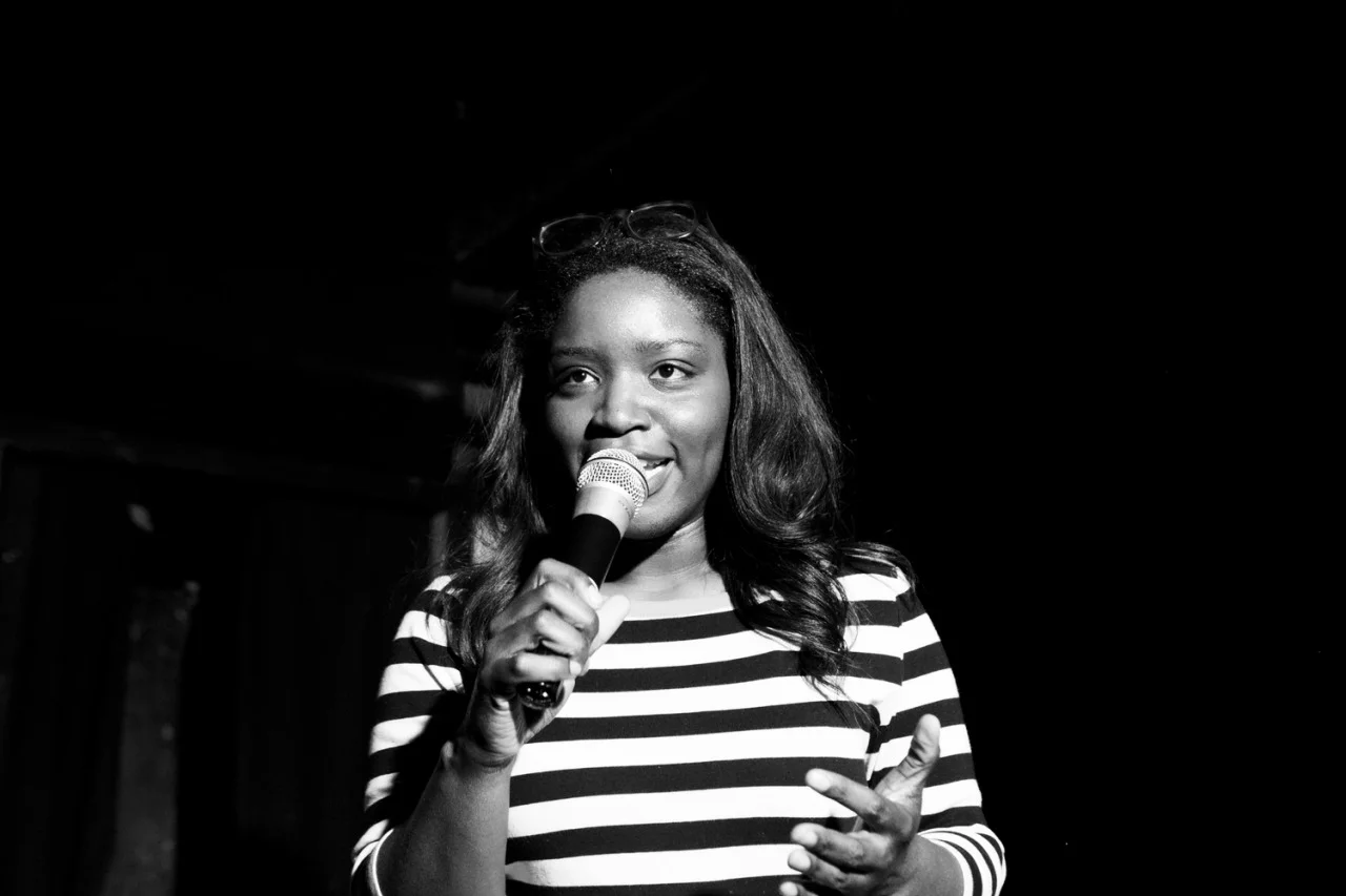 Ray and I talk with the charming Charla Lauriston , a stand-up comic and writer for the upcoming Netflix comedy The Unbreakable Kimmy Schmidt. Also, our horrible New Year’s resolutions.