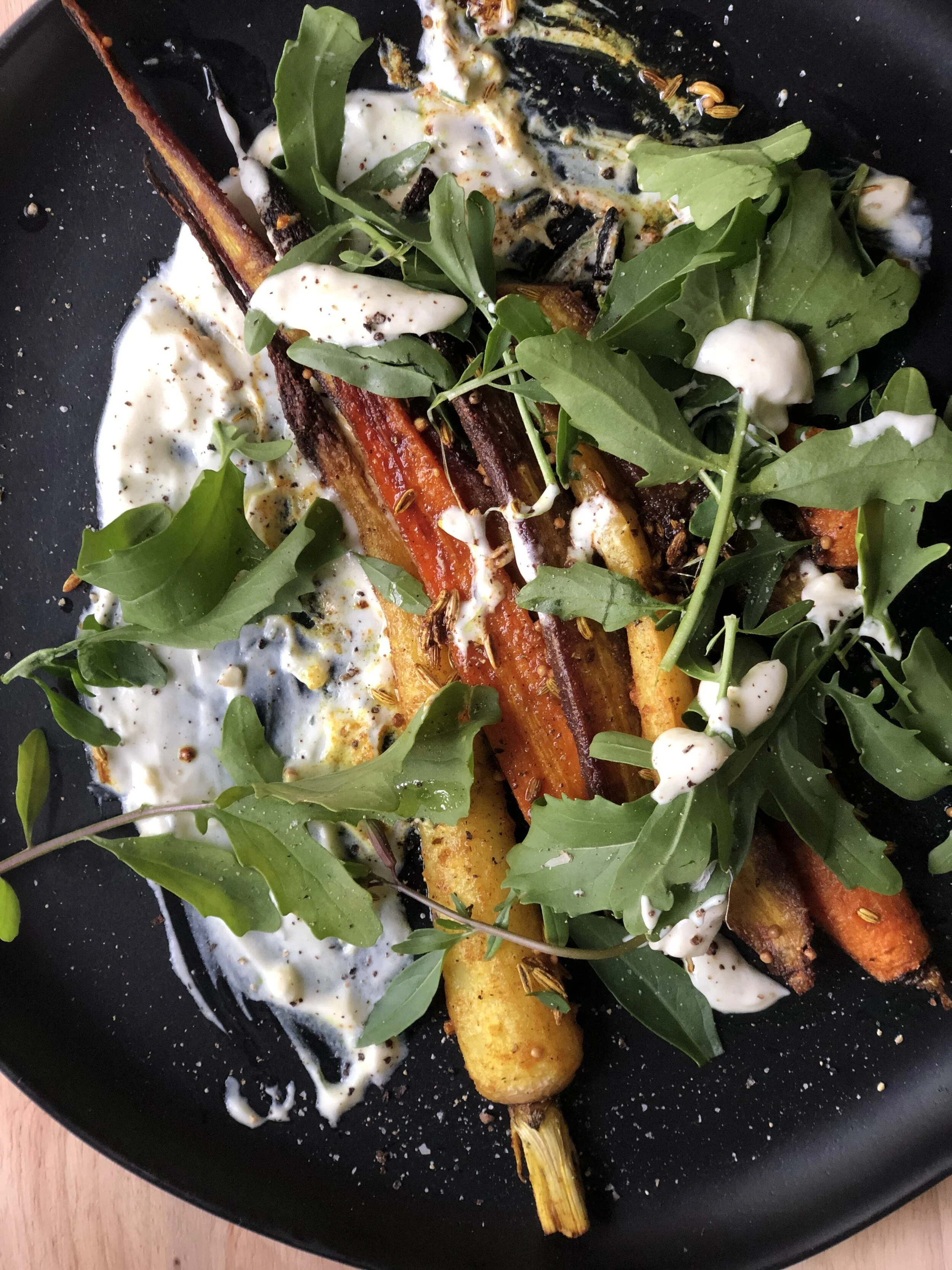 Turmeric Roasted Carrots