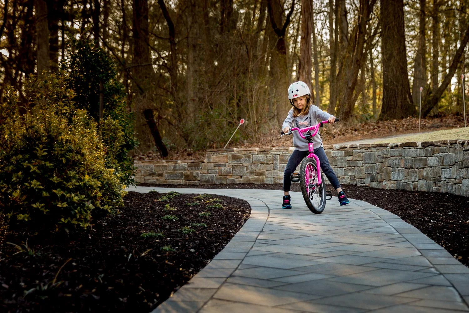 A Girl and Her Bike