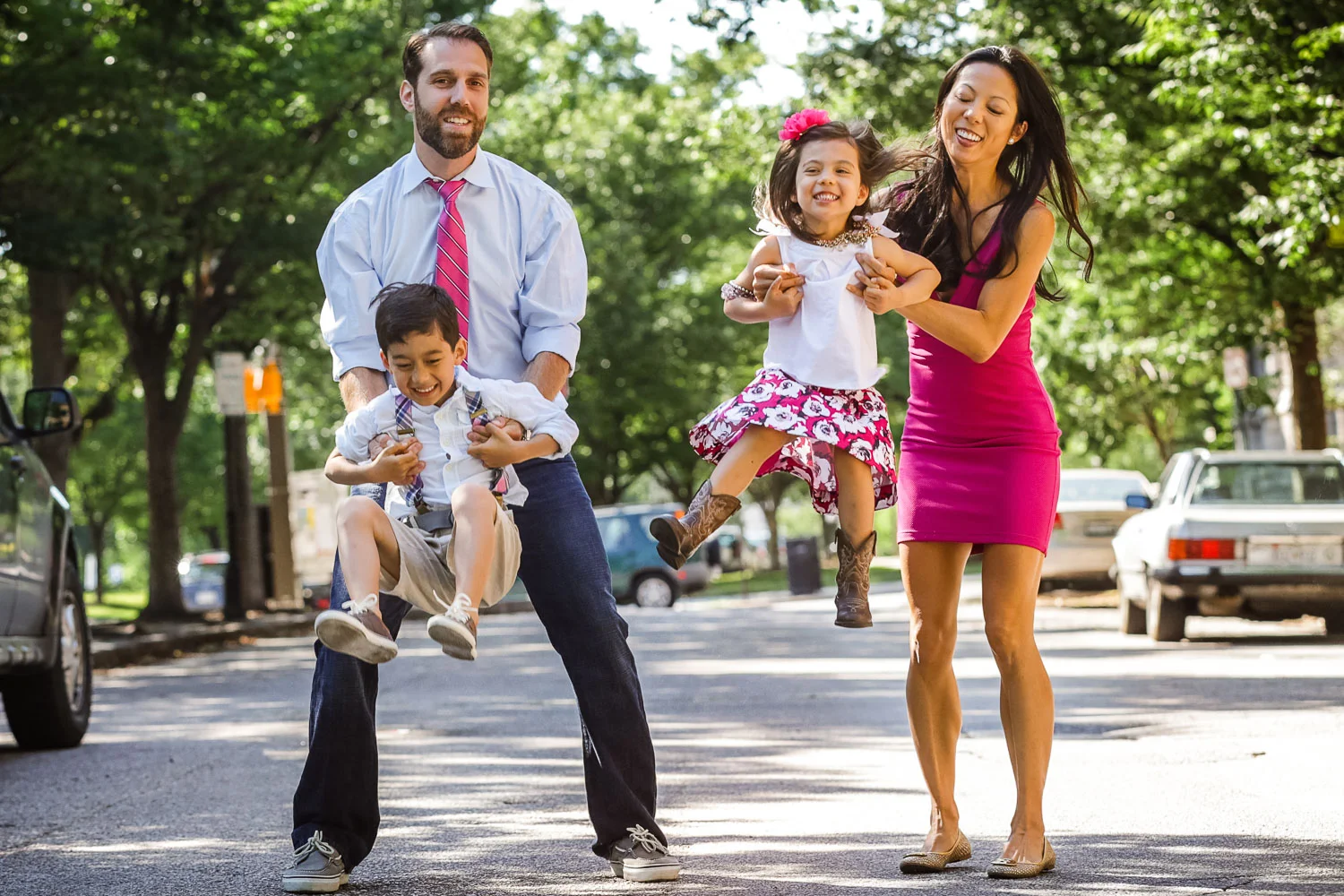 Urban Family Photography Session in Bolton Hill | Baltimore, Maryland