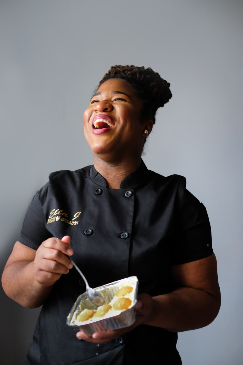 A Woman Owned Small Business Branding Photo Session With Baker Ella Carr of Ella J's Sweets