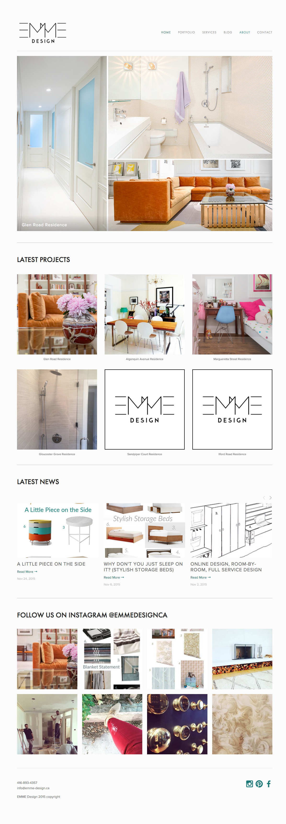 EMME Design Homepage