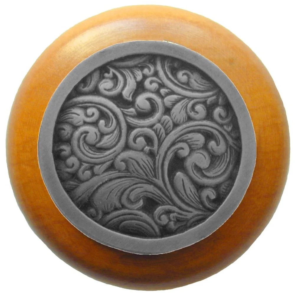 Saddleworth<BR>Antique Pewter<BR>Maple wood finish