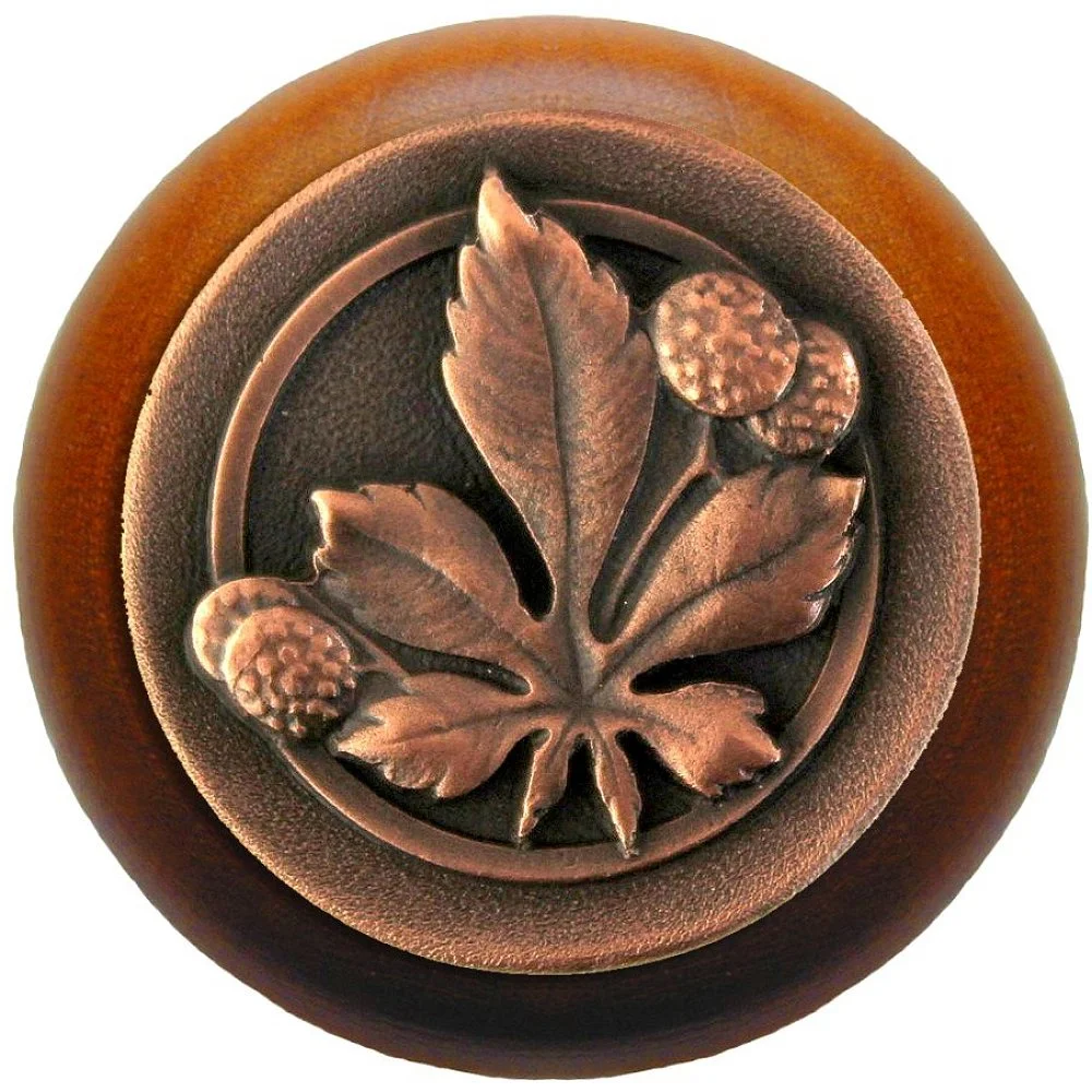 Horse Chestnut<BR>Antique Copper<BR>Cherry wood finish