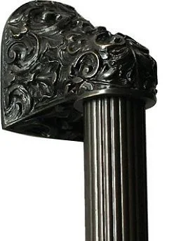 Acanthus<BR>Dark Brass<BR>Fluted Bar