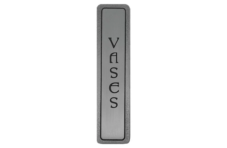 VASES (Vertical)<BR>Antique Pewter