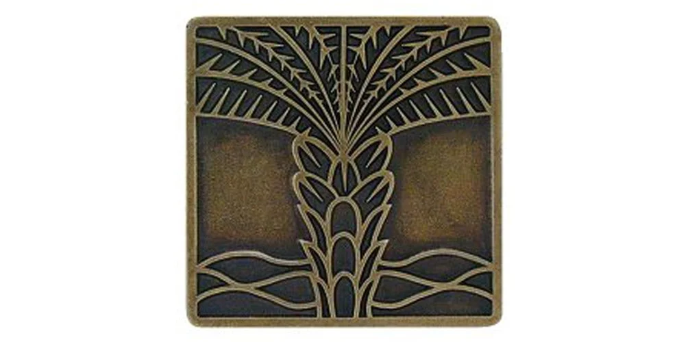 Royal Palm<BR>Antique Brass