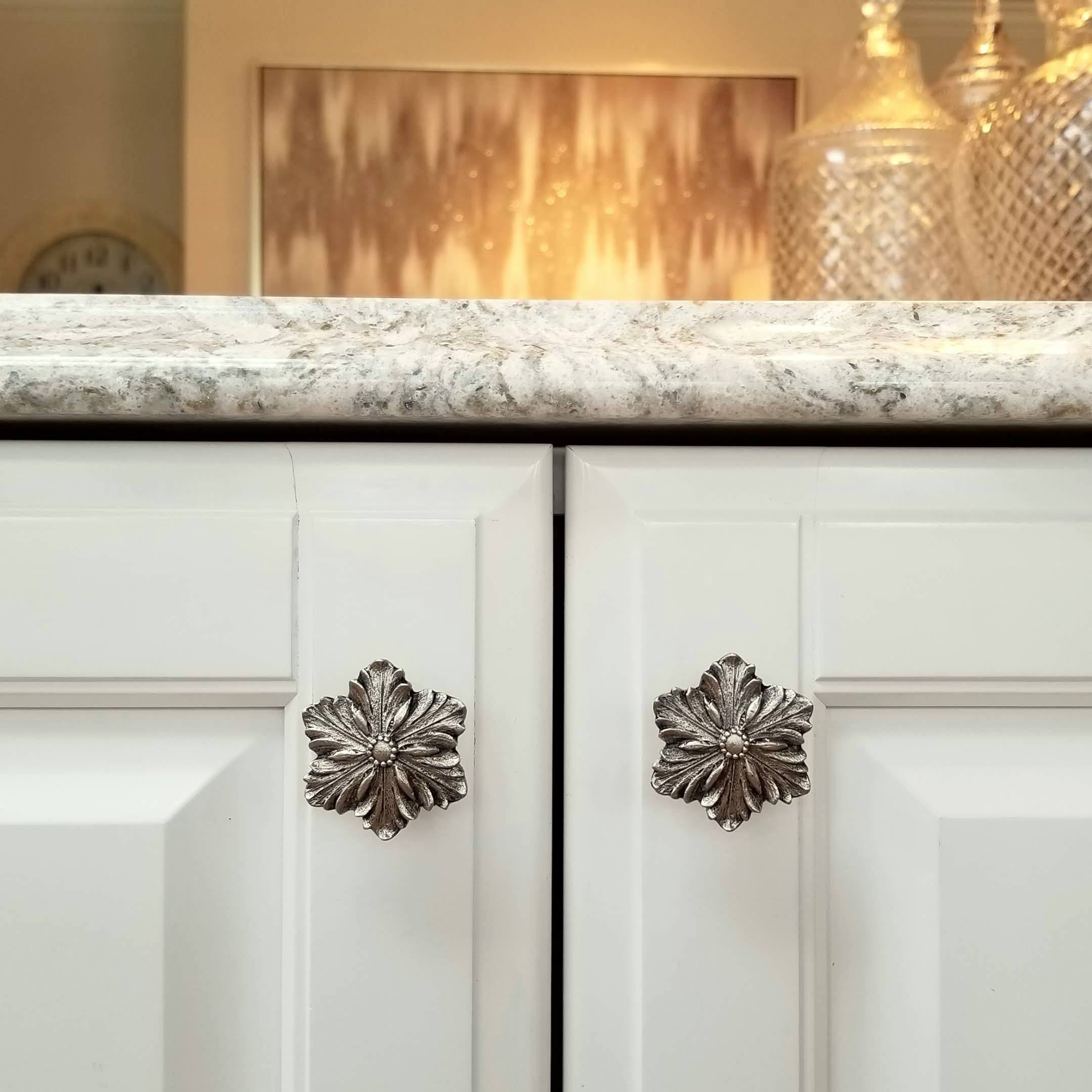 Opulent Flower knobs in satin nickel.jpg