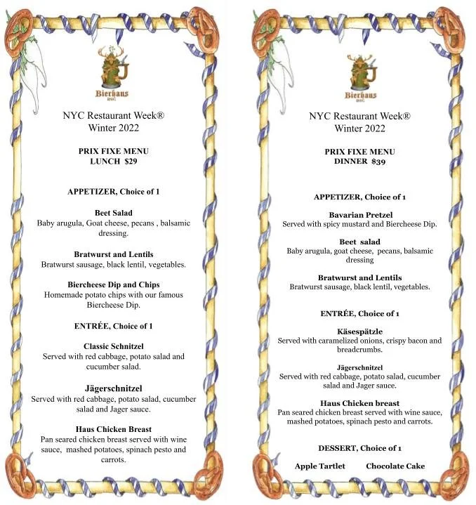 strip house midtown restaurant week menu For The Greater Column Photographs