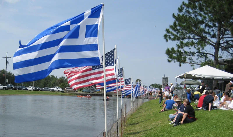 GreekFest07FlagsBayou.jpg