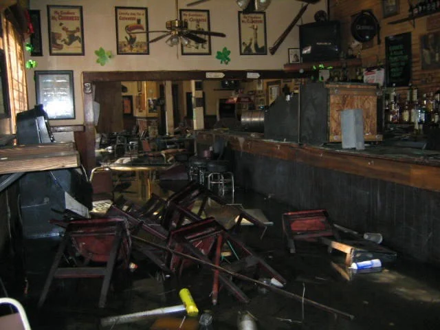 The interior of Finn McCool's, September 11, 2005. Credit Ian McNulty