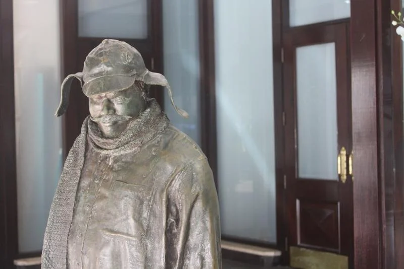 The bronze statue of Ignatius J. Reilly, on Canal Street. TODD MURRAY / FLICKR