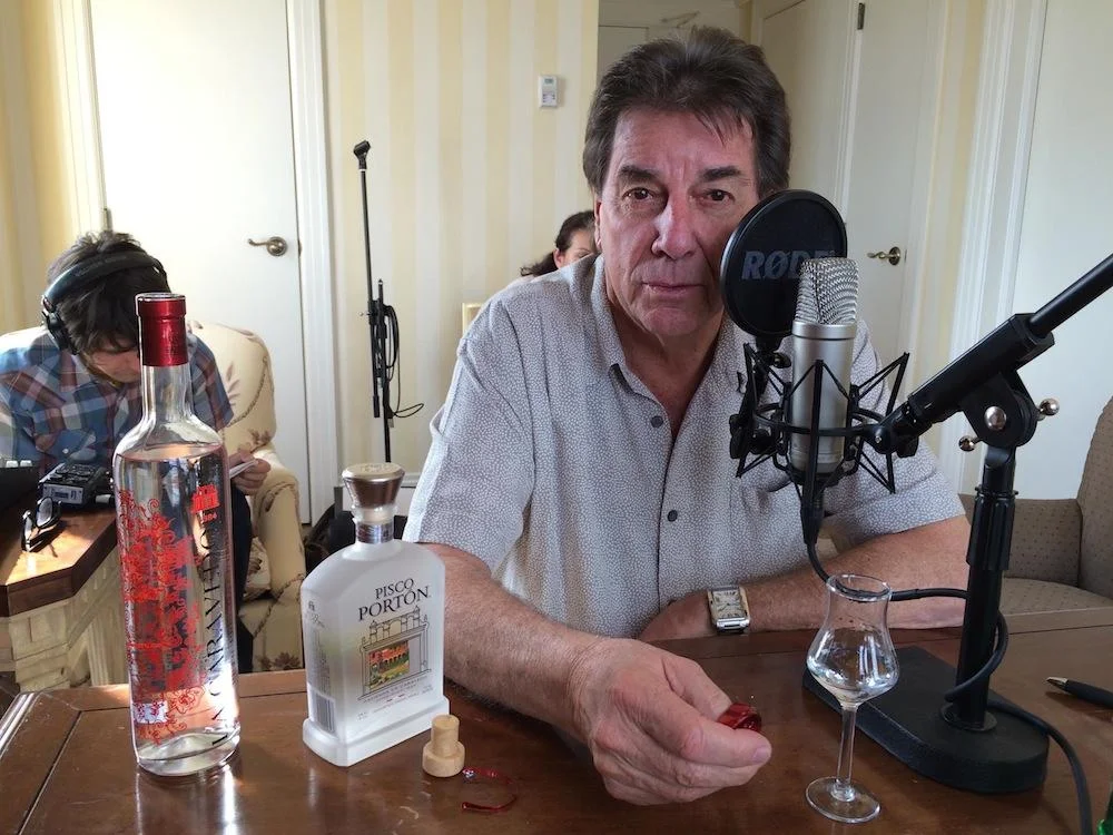 Peruvian restaurateur, reality television star and master distiller at Pisco Porton, Johnny Schuler.CREDIT POPPY TOOKER