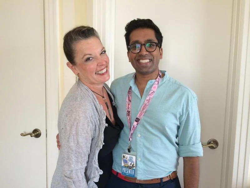 Host Poppy Tooker and Ryan Chetiyawardana, better known as Mr. Lyan. He has received multiple awards for his innovations behind the bar, including being named International Bartender of the Year in 2015 at Tales of the Cocktail.JOE SHRINER