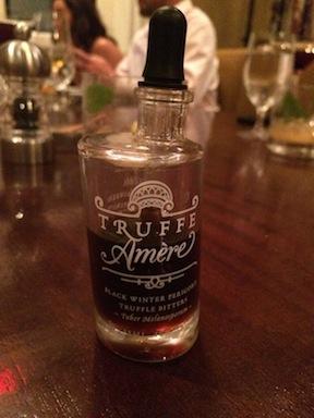 Adam Seger's Truffe Amère Perigord Truffle Bitters CREDIT JOE SHRINER