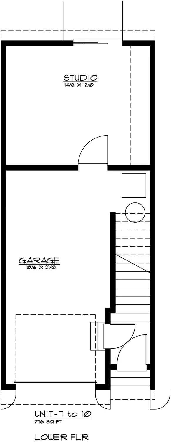 Units 7 - 10, Lower Floor