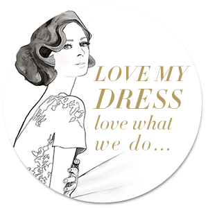 Copy of Copy of Love My Dress Love What We Do - badge