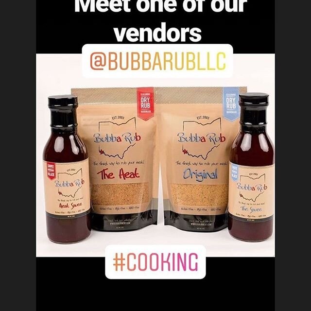 Come see us at @vintagemarketdaysofdaytoncincy ! Excited for our first event with them! We hear it&rsquo;s amazing amazing event and we didn&rsquo;t want to miss out! #BubbaRub #meatrub #dryrub #local #cincinnati #cincy #rubyourmeat #bbq #sauce #bbqs