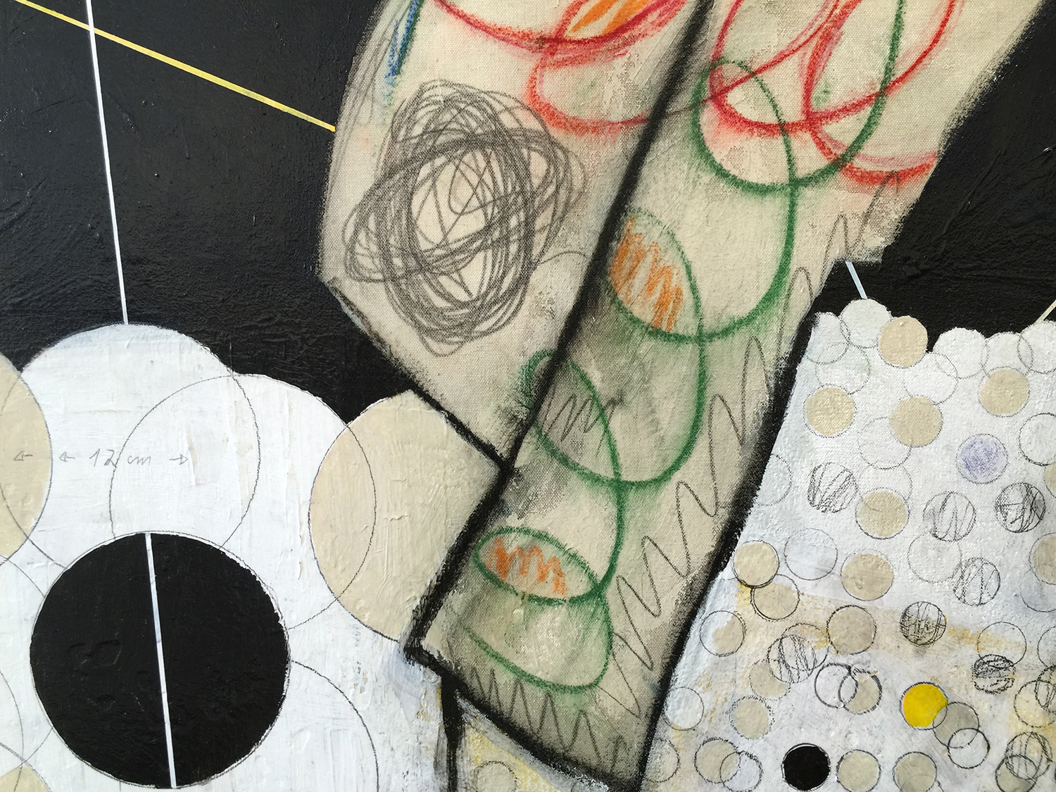 a detail from Nirvana de Media Noche (Midnight Nirvana)