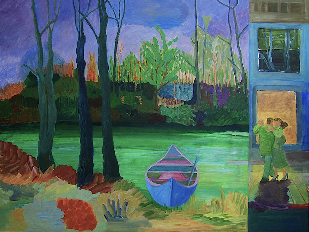 Martha, I Still Love You acrylic on canvas 36" x 48"