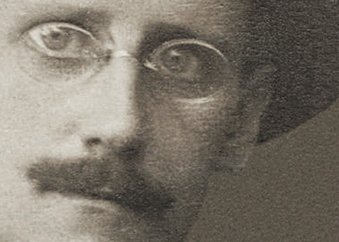 James Joyce, 1915. Photo by Alex Ehrenzweig