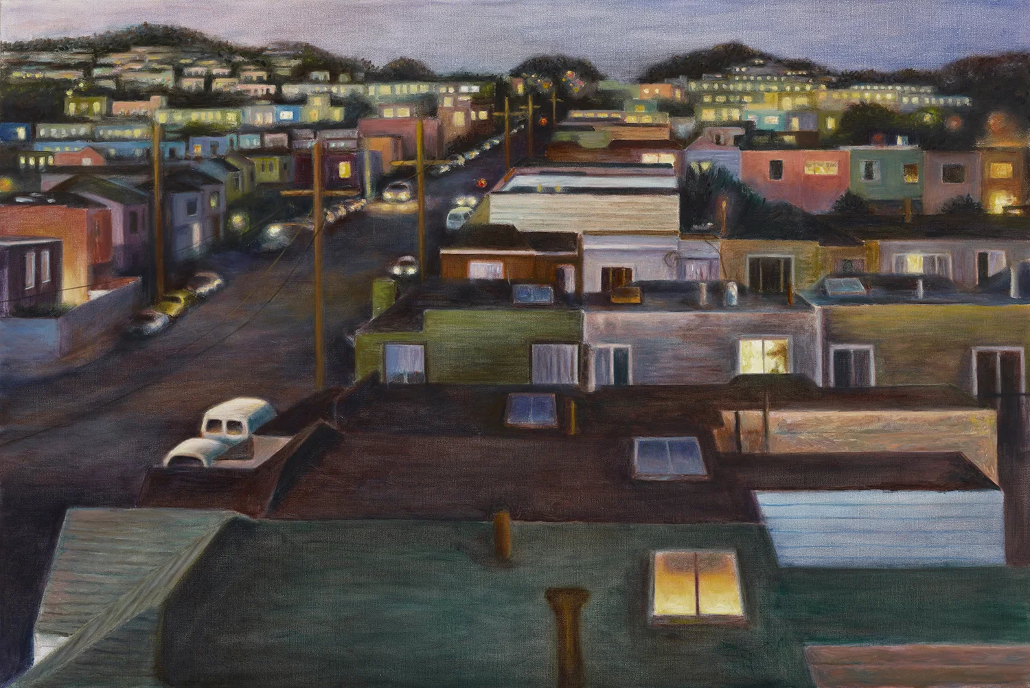 Million Dollar Babies oil on linen 40 x 60 in 2019 photo by Lee Fatherree