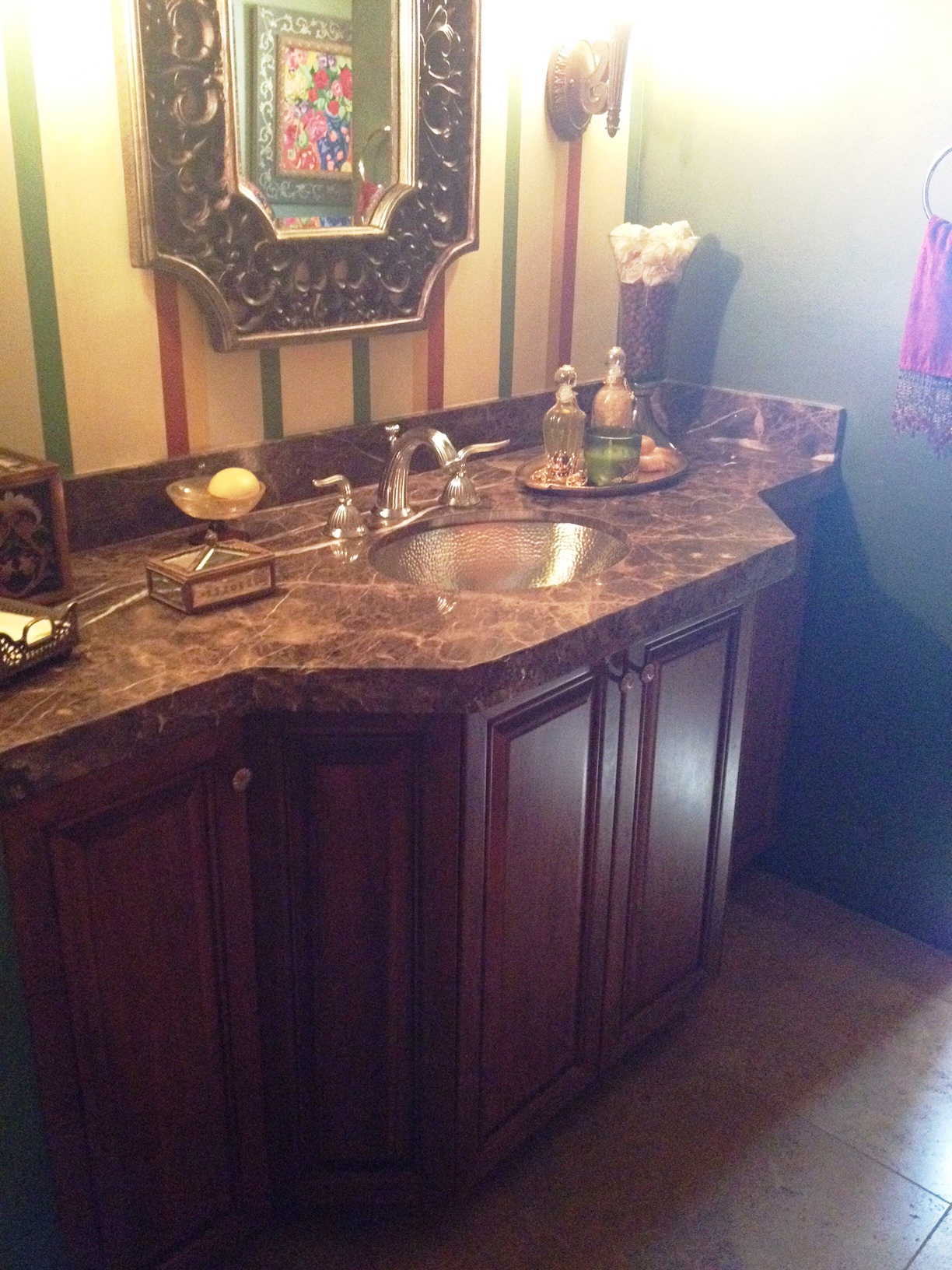 Powder Bath Before