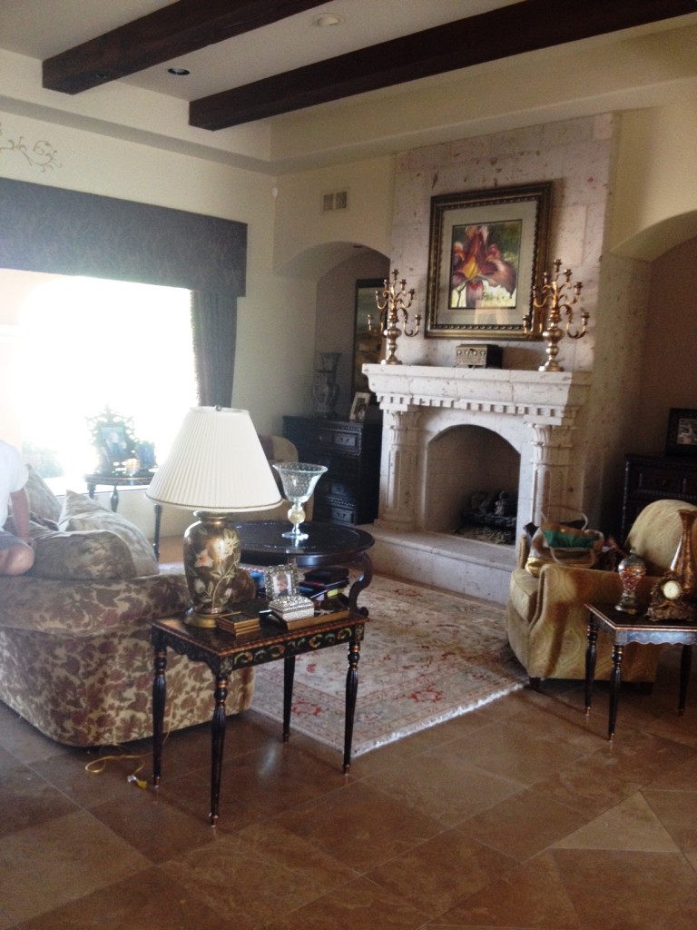 Living Room Before