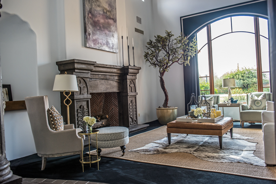 After: A Modern Santa Barbara-style Living Room