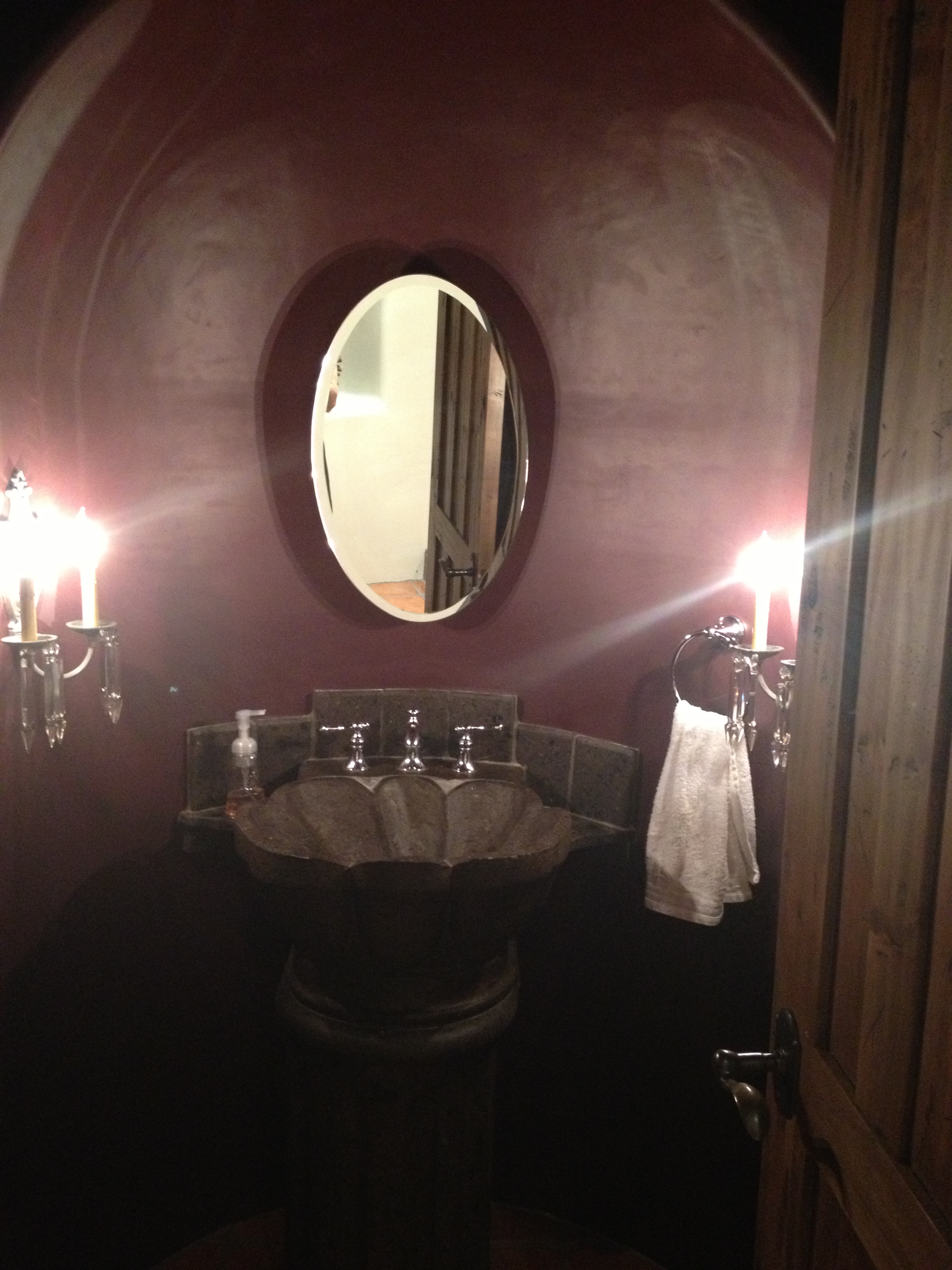 Powder Bath, Before.