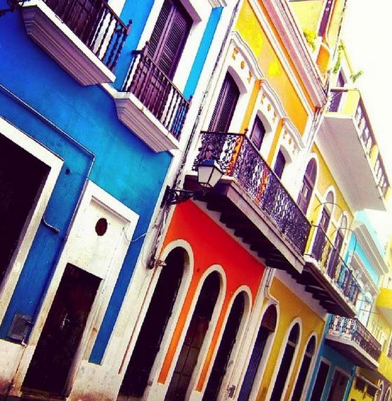 Vibrant Architecture in Old San Juan