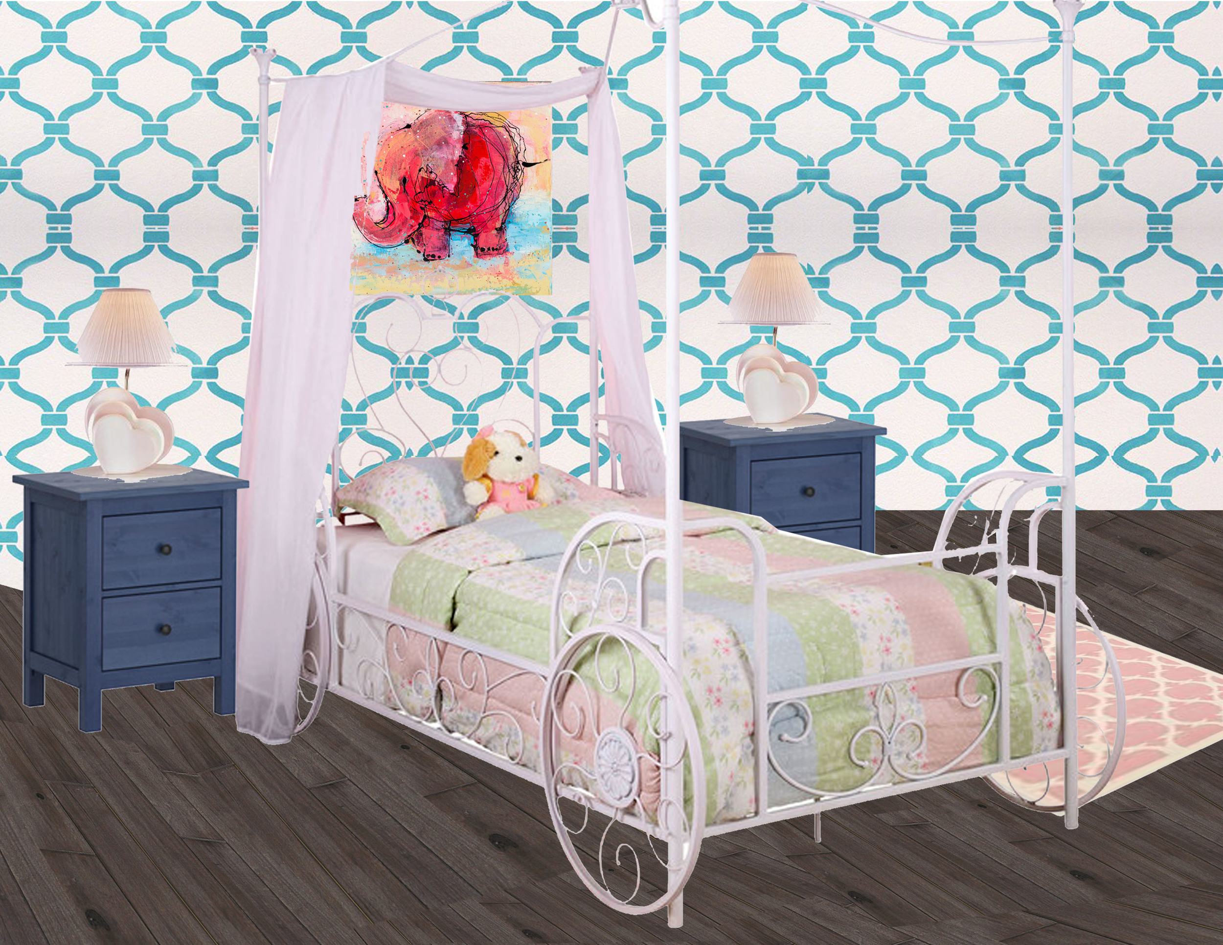 Girls Room, Design