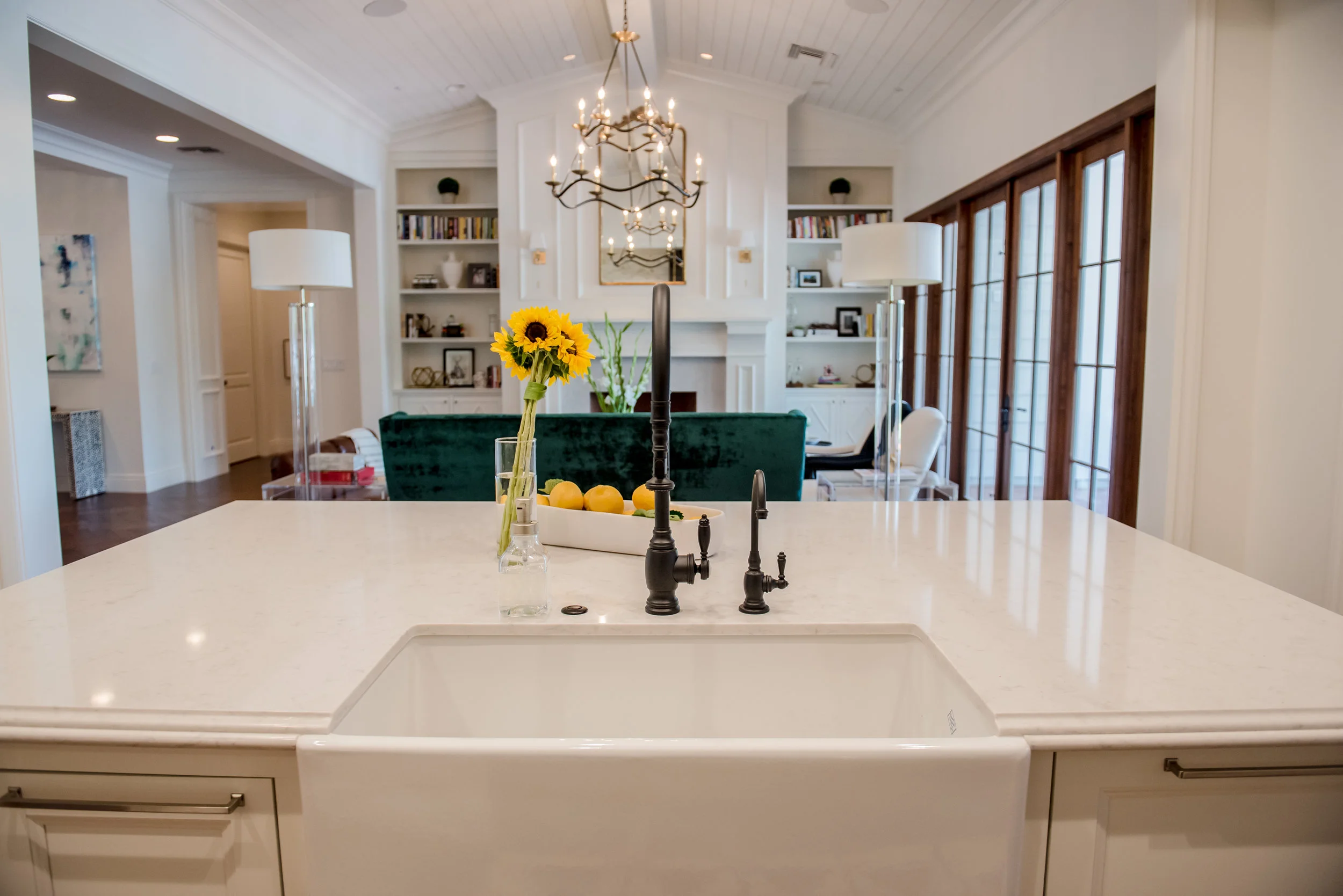 21+Kitchen+Island+Brass+Black+Range+Marble+Quartz+FarmhouseSink+Openshelves.jpg