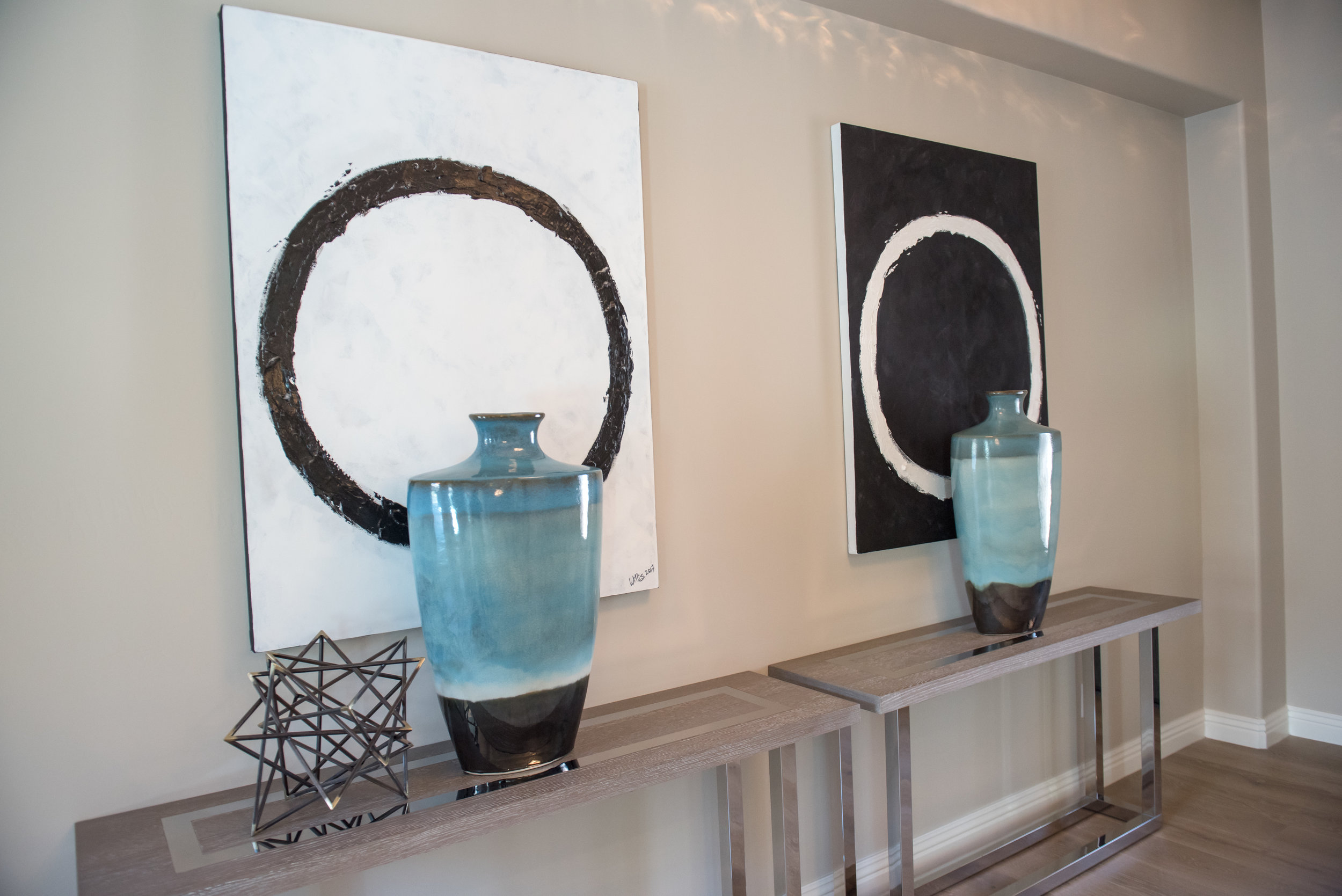 1Blackandwhite+consoles+entry+scottsdale+modern+artwork+custom.jpg