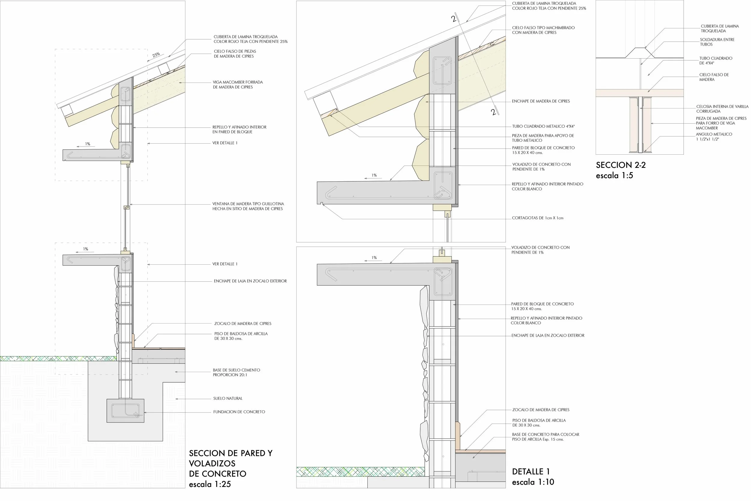 DETALLES ARQUITECTONICOS