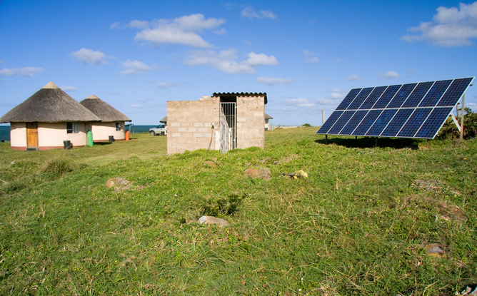Solar energy is key to development in African countries. Shutterstock