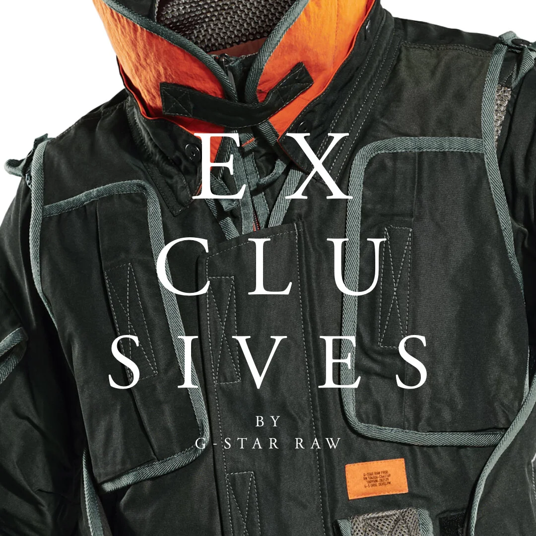 G-Star RAW Exclusives campaign photography, light design and retouch