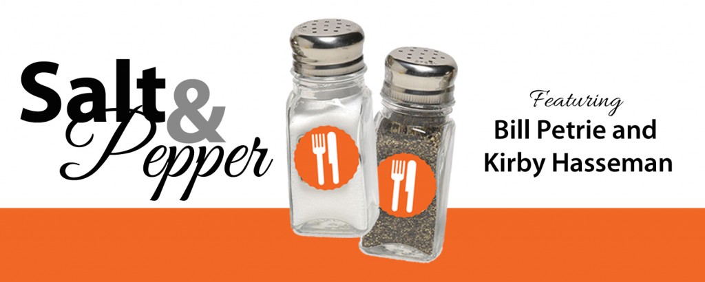 NOTE: Salt & Pepper is intended to foster intelligent dialogue between professionals. This is not a dagger throwing contest. Be honest and authentic, but please also be kind and keep it classy.