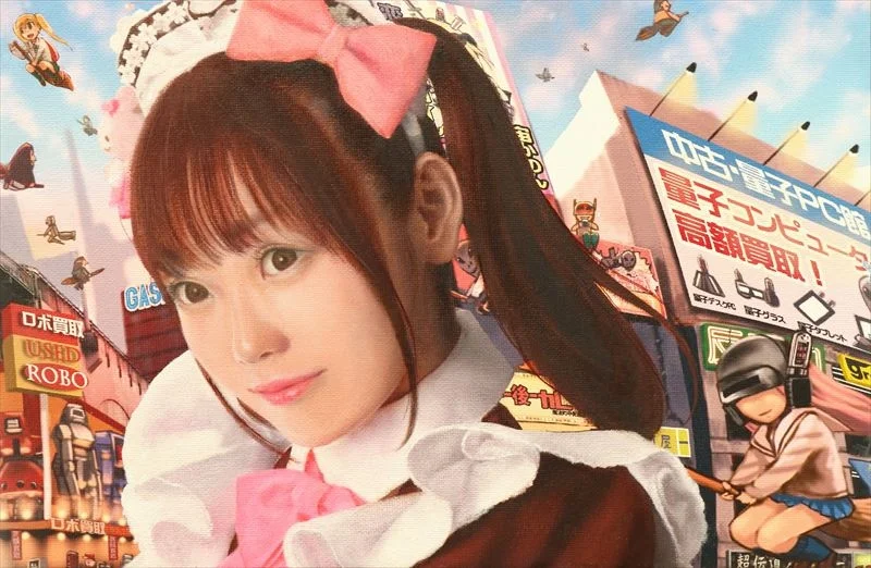 内田すずめ×JohnHathway_hitomi in Antigravityland