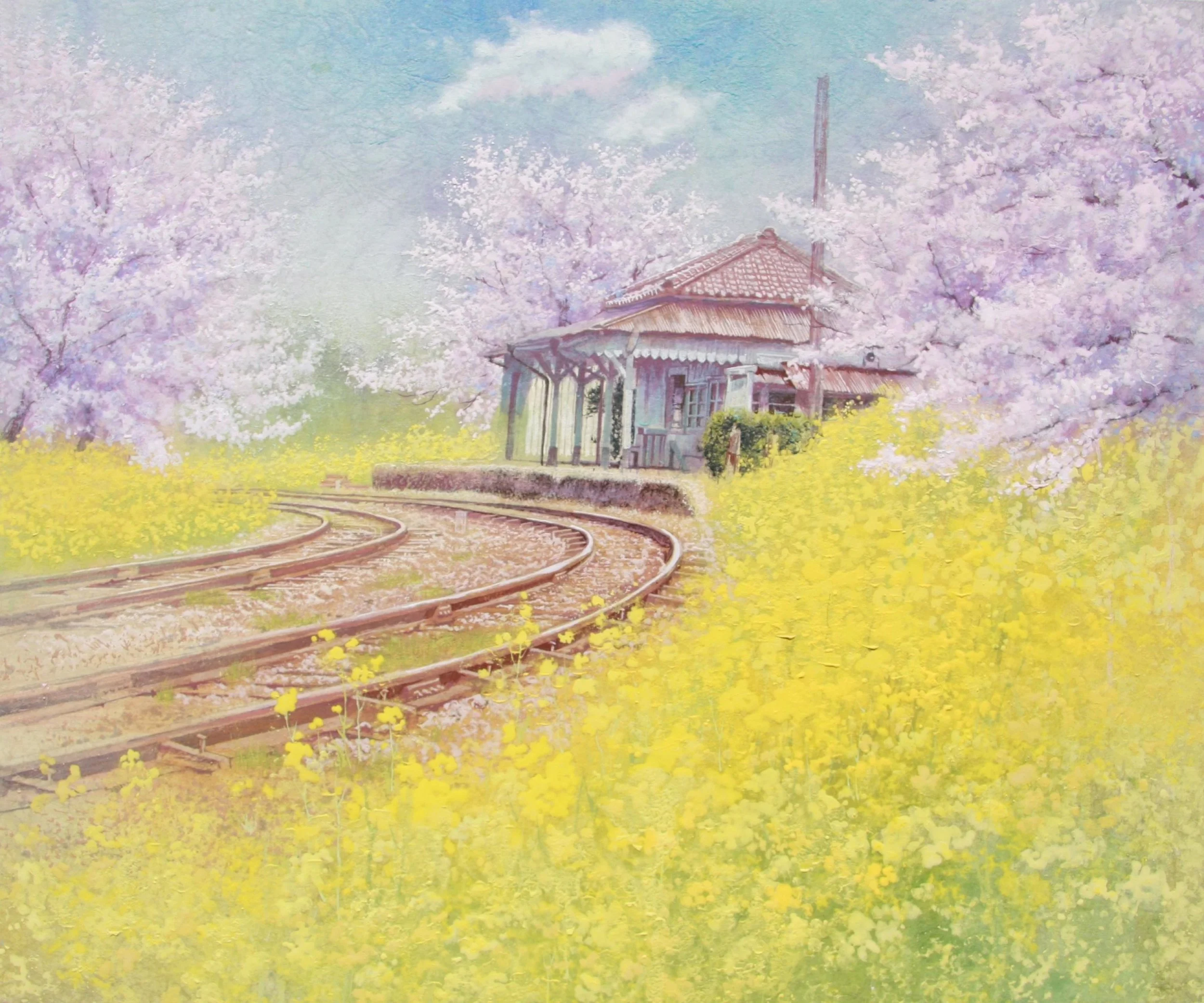 里山春色満開