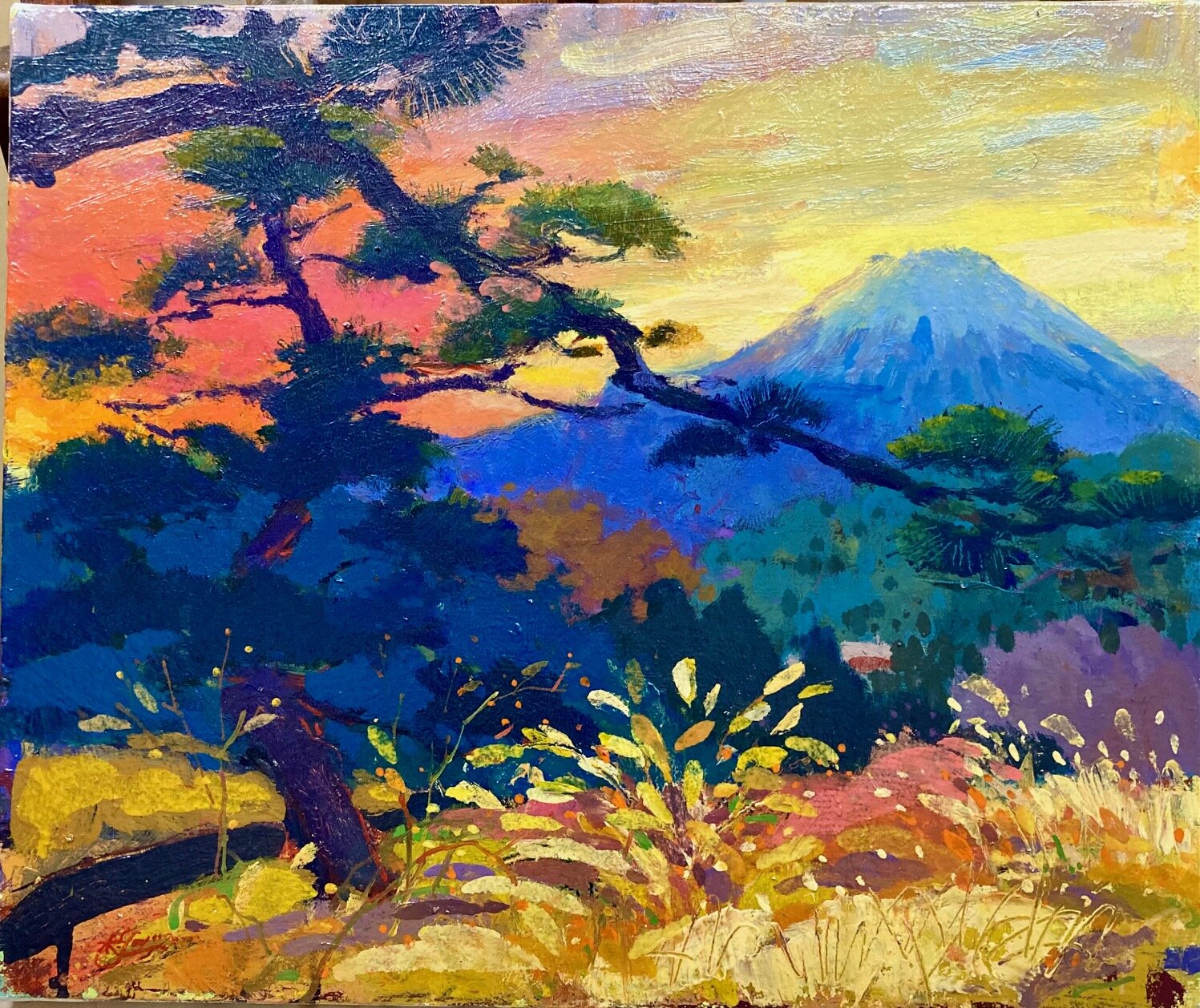  The Pine and Mt.Fuji_F8 