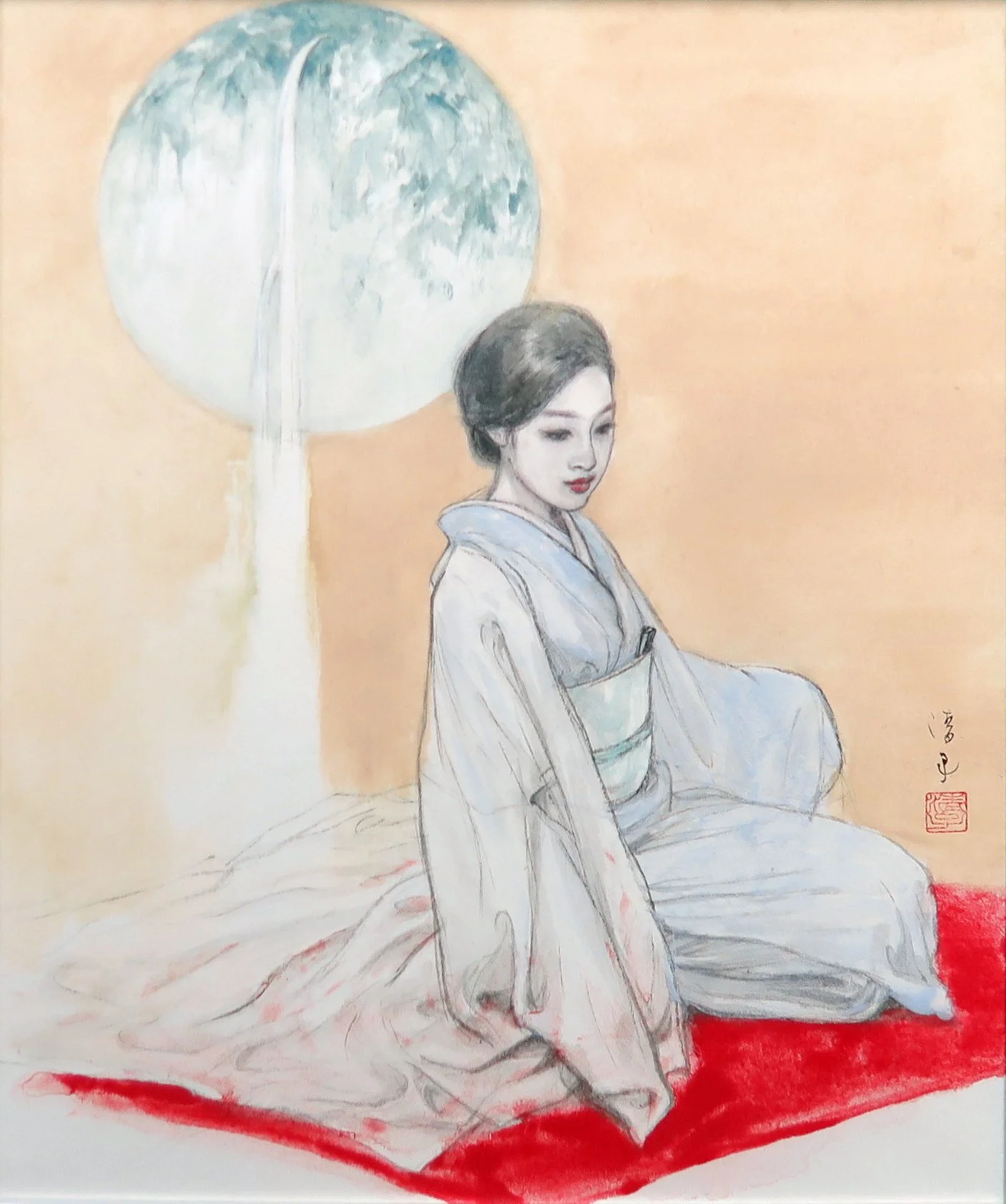 阿部清子2025「見立て白衣観音」.jpg