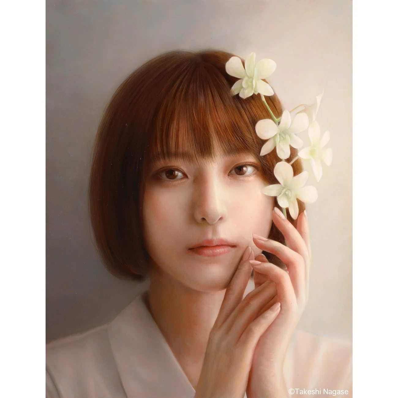5_『遠い夢の中、見つめる未来』2026oil-on-panel_41.×31.8㎝（F6）完成全体補正s.jpg